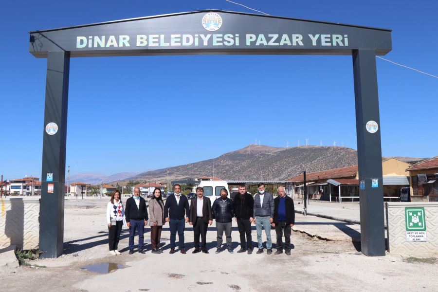 Başkan Sarı Salı Pazarı Projesi’ni yerinde inceledi