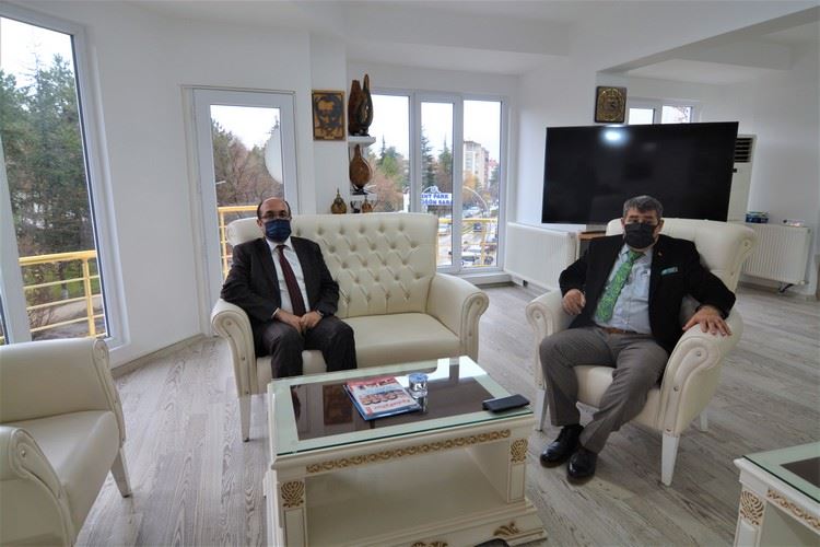 Başkan Çöl’den Kaymakam Tortop’a ziyaret