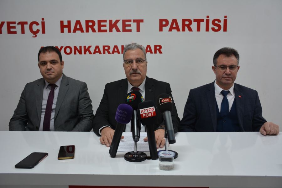 MHP İl Başkanlığı’nda haftalık basın toplantısı