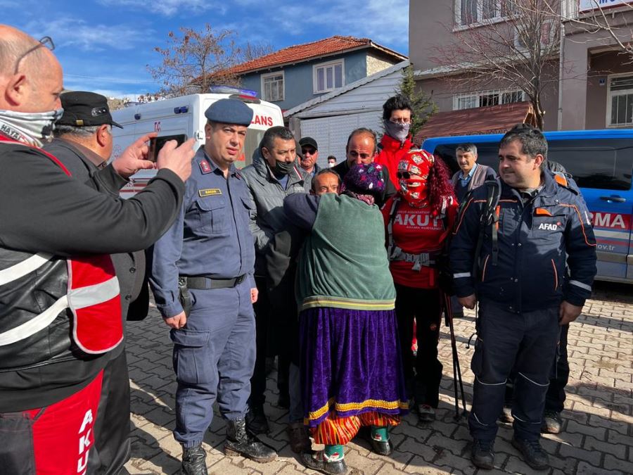 Dinar’da kayıp olan şahıs bulundu