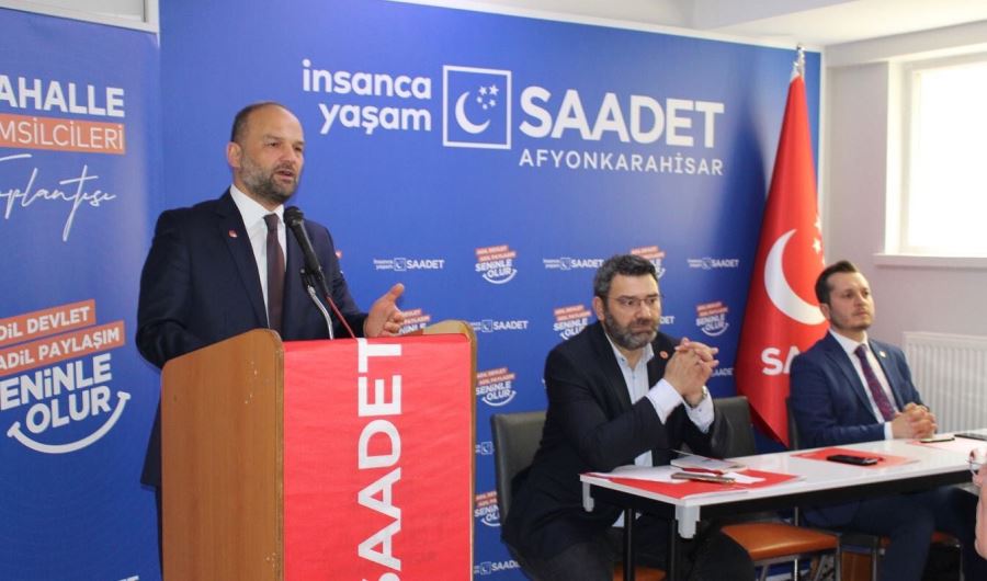 Saadet Partili Bilgin: “Ehliyetli ve liyakatli kadrolar iş başına gelmeli”