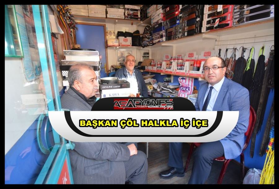 Başkan Çöl halkla iç içe