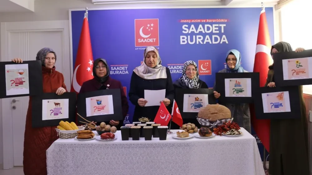 Saadet Kadınları “Yerli Üretim” vurgusu yaptı