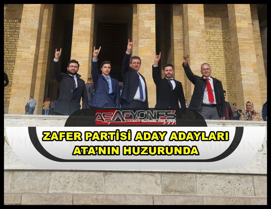 Zafer Partisi aday adayları Ata’nın huzurunda