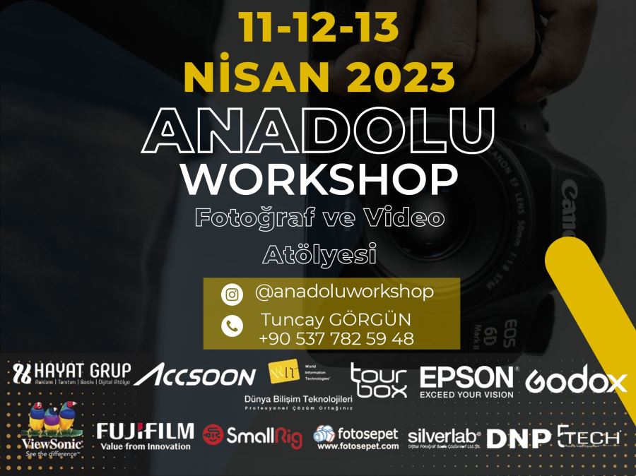 Anadolu Workshop eğitim gelirlerinin karından %25’ini depremzede fotografçılara aktarıyor