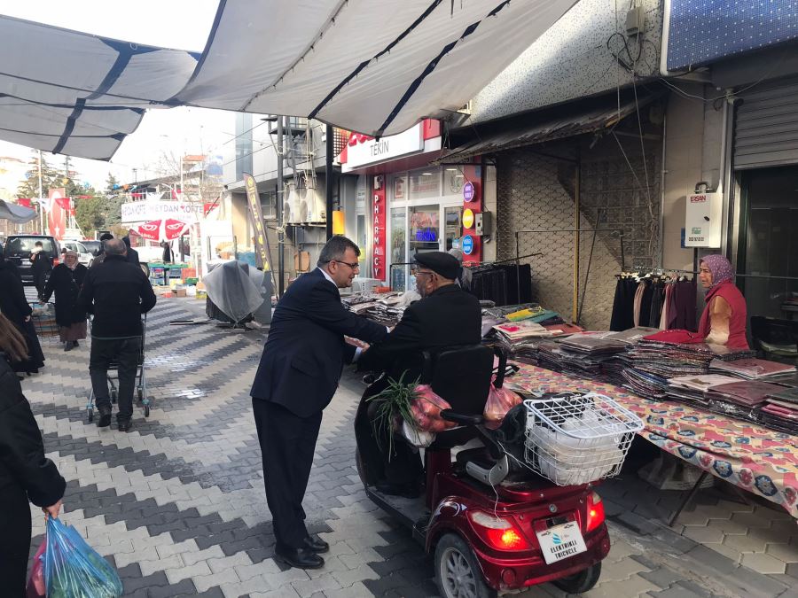 Başkan Koyuncu Esnaf Ziyaretinde