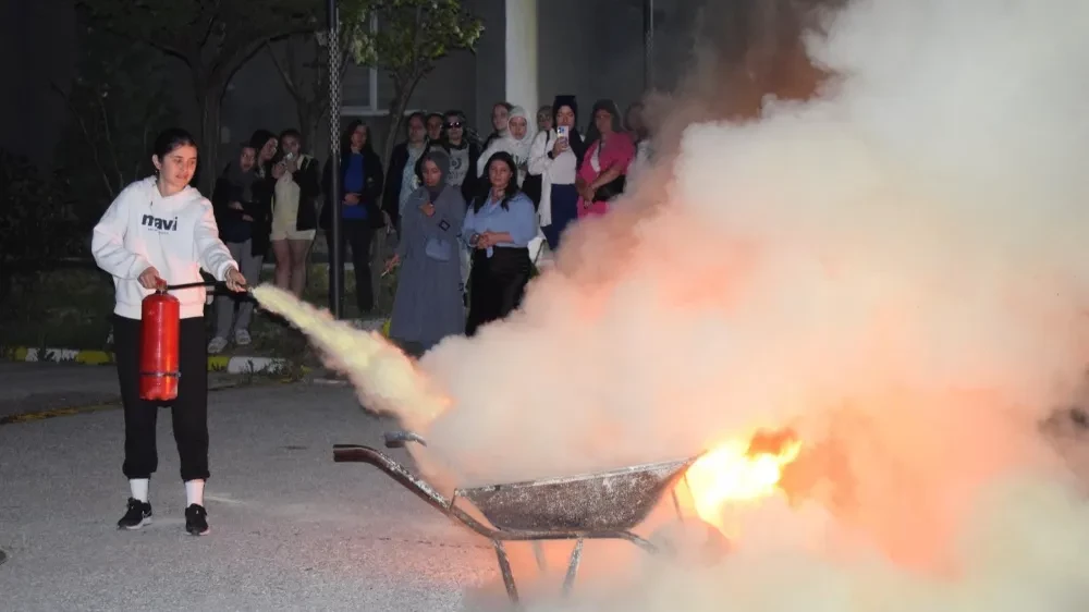 Afet Farkındalık ve Güvenlik Eğitimi Verildi