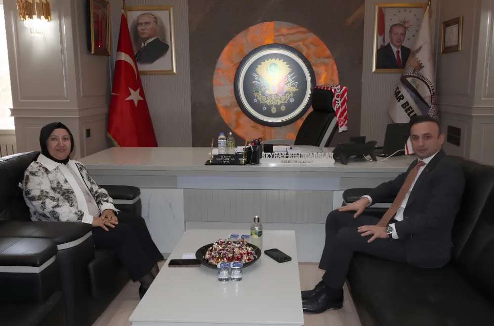 İscehisar Kaymakamı Akdağoğlu, Başkan Kılınçarslan’ı Ziyaret Etti