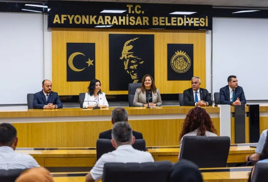 Başkan Köksal, Personeliyle Bayramlaştı