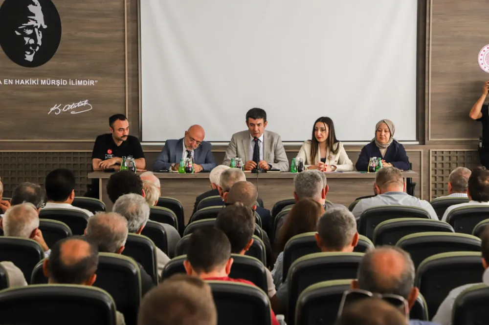 Başkan Seyhan Kılınçarslan, Mermer OSB’de Yabancı İşçi ve Güvenlik Toplantısına Katıldı