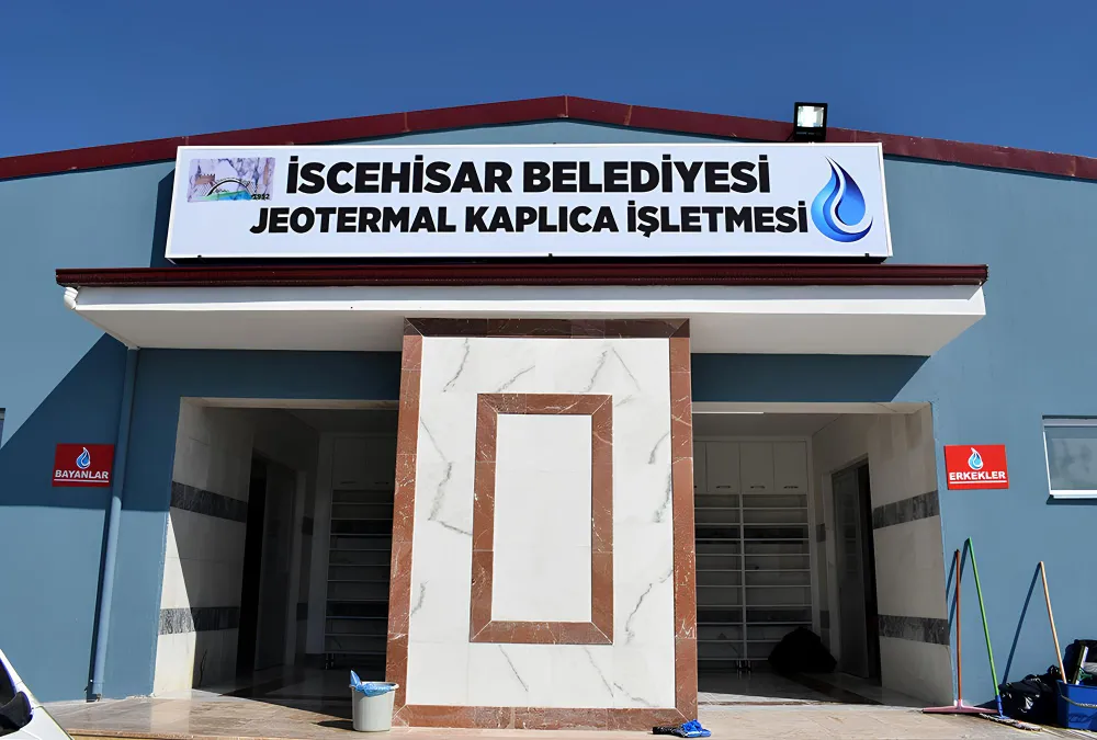 İscehisar’da Şifa Kaynağı Kaplıca Tesisleri Yeniden Ziyarete Açıldı